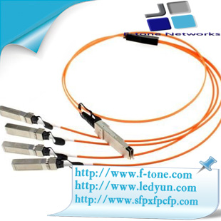 40G QSFP+轉(zhuǎn)4x10G SFP+有源光纜