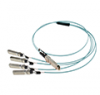 100G QSFP28 轉(zhuǎn) 4×25G SFP28 AOC有源光纜